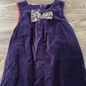 Boden Roald Dahl Velvet Dress 5/6